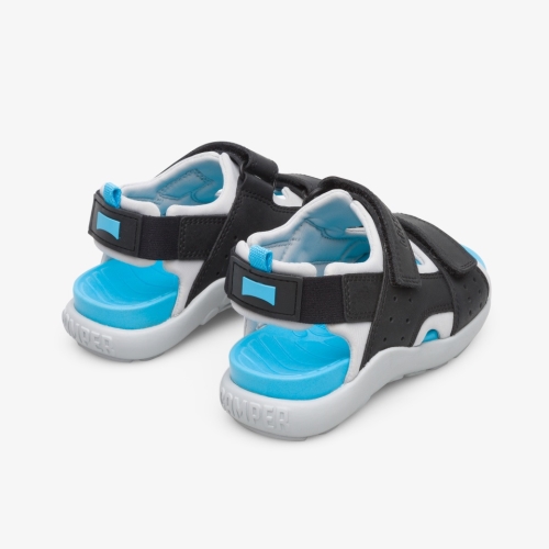 Camper Wous Sandaler Børn Sort / Blå YHSQIX-083